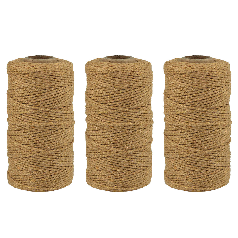 Cotton Twine Natural Jute Twine Packing Twines Bakers Twine Gift Wrapping Crafts