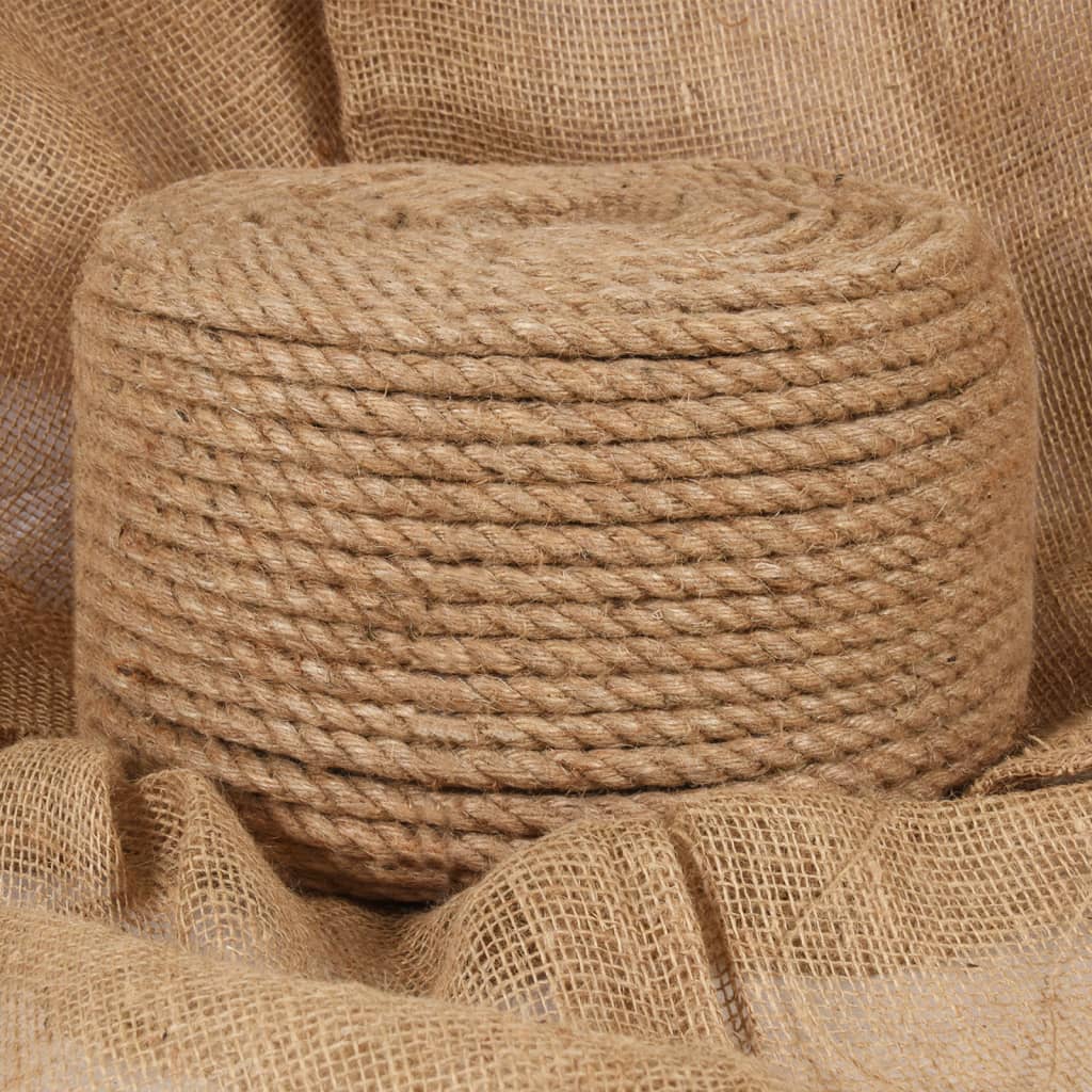 vidaXL Rope Jute Hemp Rope for Crafts Gardening Hammock Decorating 100% Jute