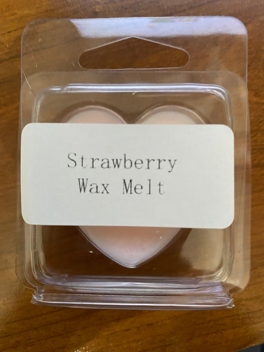 Wax Melts (Strawberry) - Heart-Shaped Scented Melts