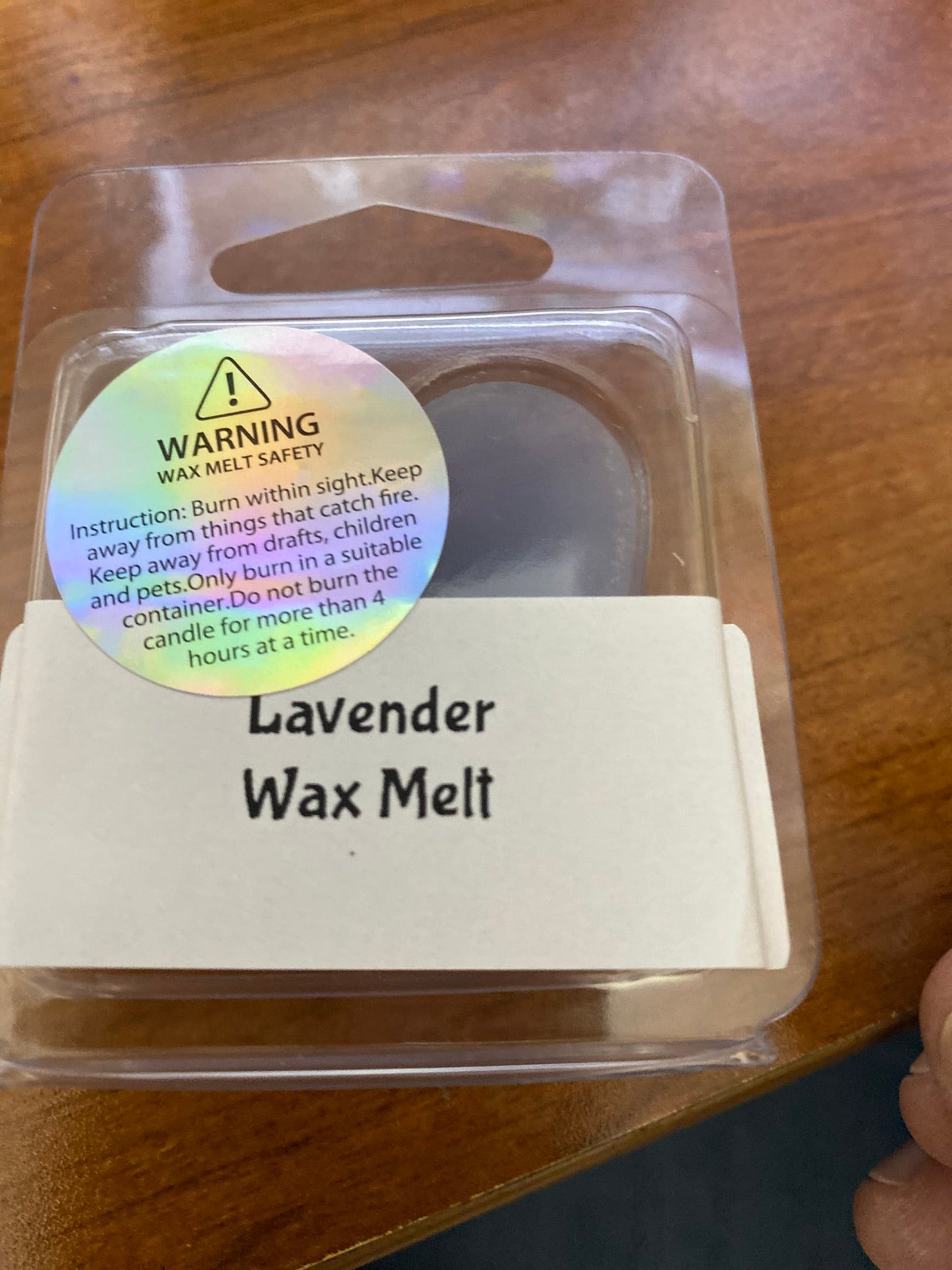 Wax Melts (Lavender) Heart Shaped Aromatherapy Fragrance