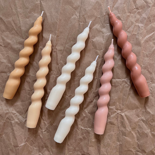 Twisted Taper Candle